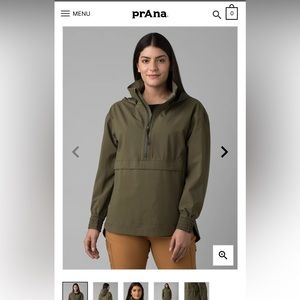 Prana Othello Falls Anorak Jacket - NWT